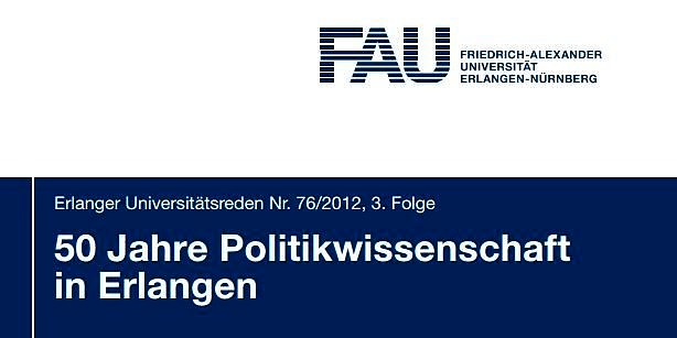 Zur Seite: Die Politikwissenschaft an der FAU