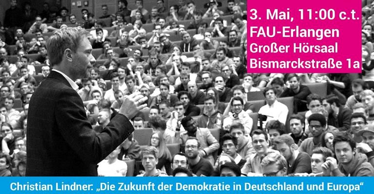 Kolloquium des Lehrstuhls für Politische Wissenschaft II: Vortrag von Christian Lindner