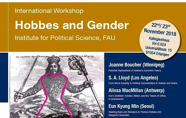 Zum Artikel "Internationaler Workshop „Hobbes and Gender“"