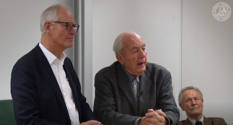 Gespräch mit Dr. Dieter Haack, Bundesminister a.D. und Alt-Oberbürgermeister Dr. Dietmar Hahlweg