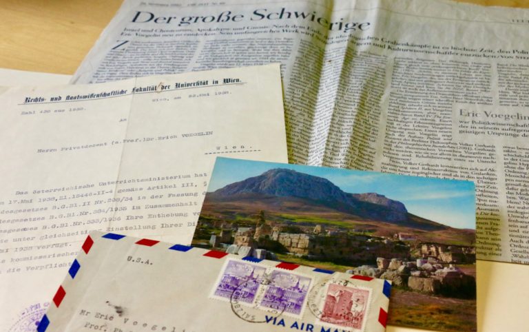 Aufwertung der Eric-Voegelin-Bibliothek durch Archivzugänge