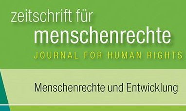 Zum Artikel "Neue Ausgabe der zfmr: Menschenrechte und Entwicklung"