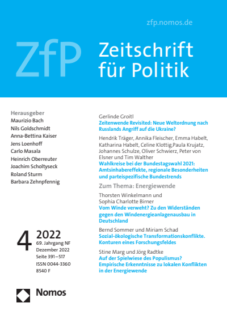 Zum Artikel "Vom Winde verweht? – neuer Beitrag von Thorsten Winkelmann und Sophia Charlotte Birner"