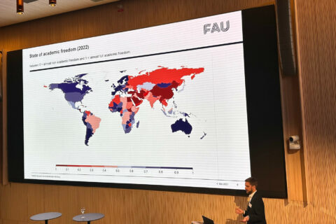 Zum Artikel "Academic Freedom Index (AFI) in Stockholm vorgestellt"