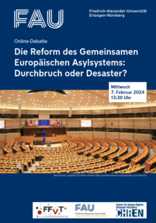 Zum Artikel "Online-Debatte zur Reform des Gemeinsamen Europäischen Asylsystems: Durchbruch oder Desaster?"
