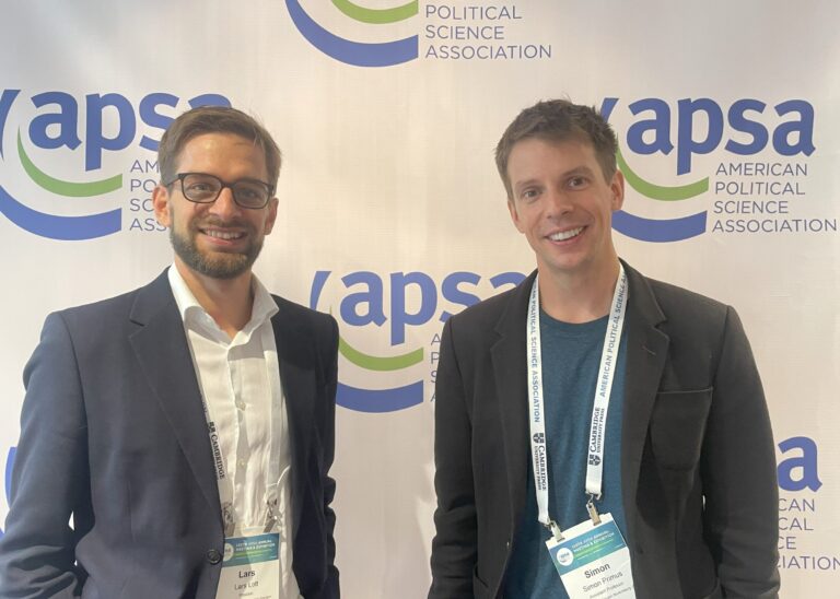 Wissenschaftlicher Austausch auf der APSA in Philadelphia, USA